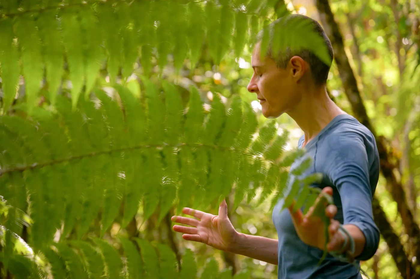 ORIG Jacqueline amongst ferns